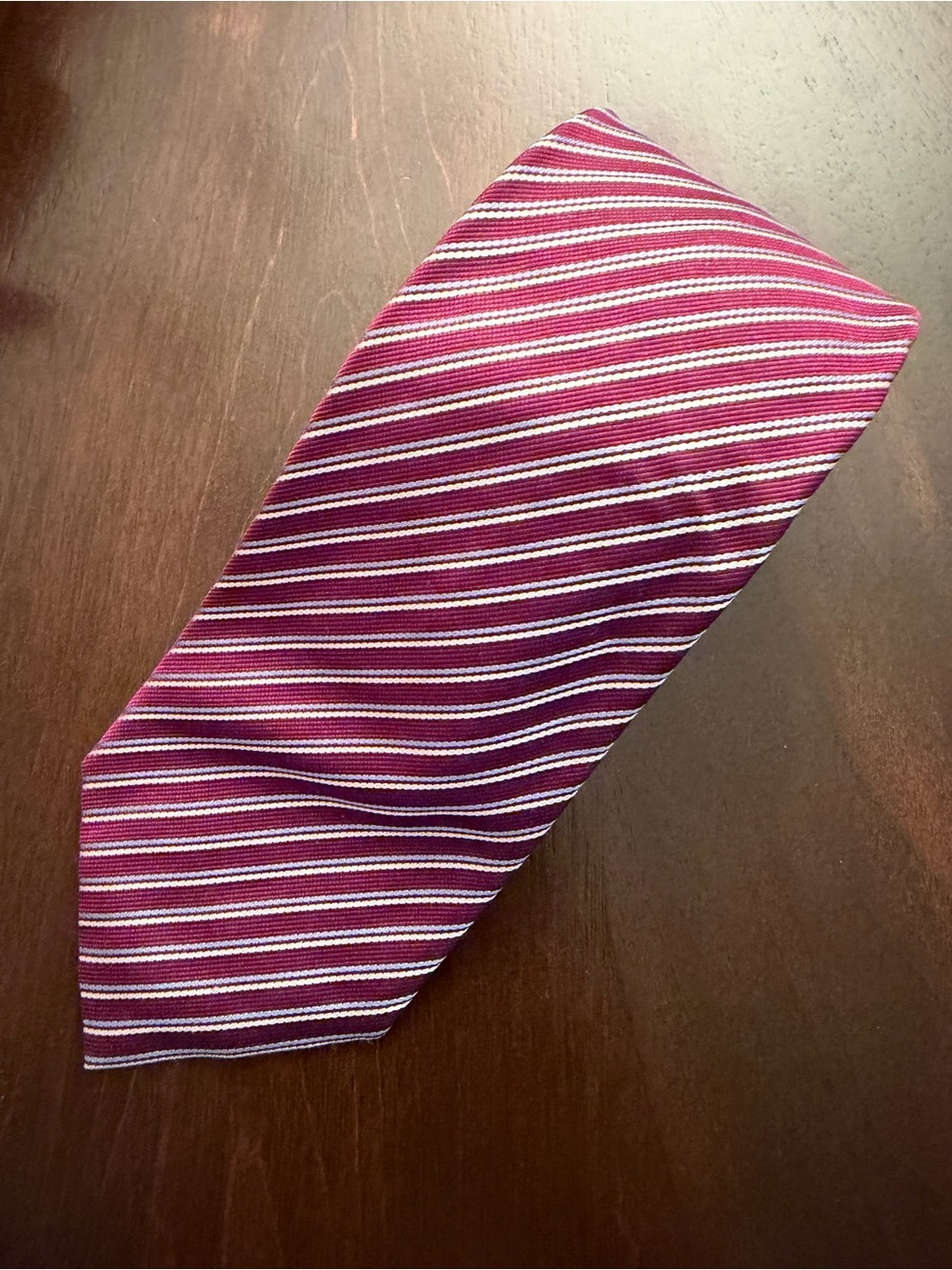 Hugo BossStriped Pink Men’s Tie